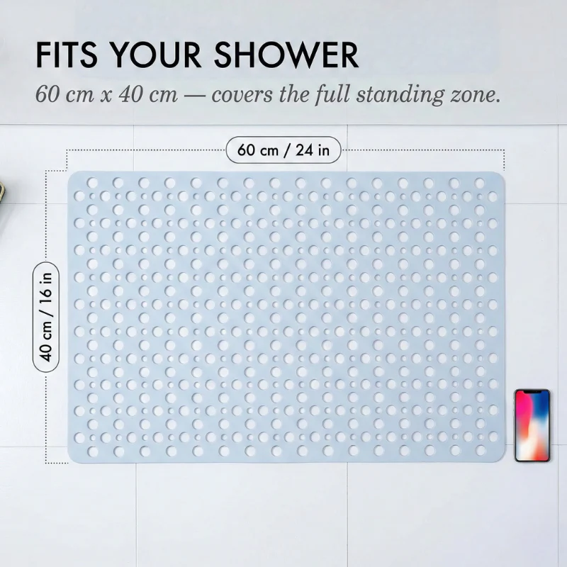 Gripstead™ – Non-Slip Shower Safety Mat with Suction Cups & Fast-Drain Design + 50% OFF - Image 5