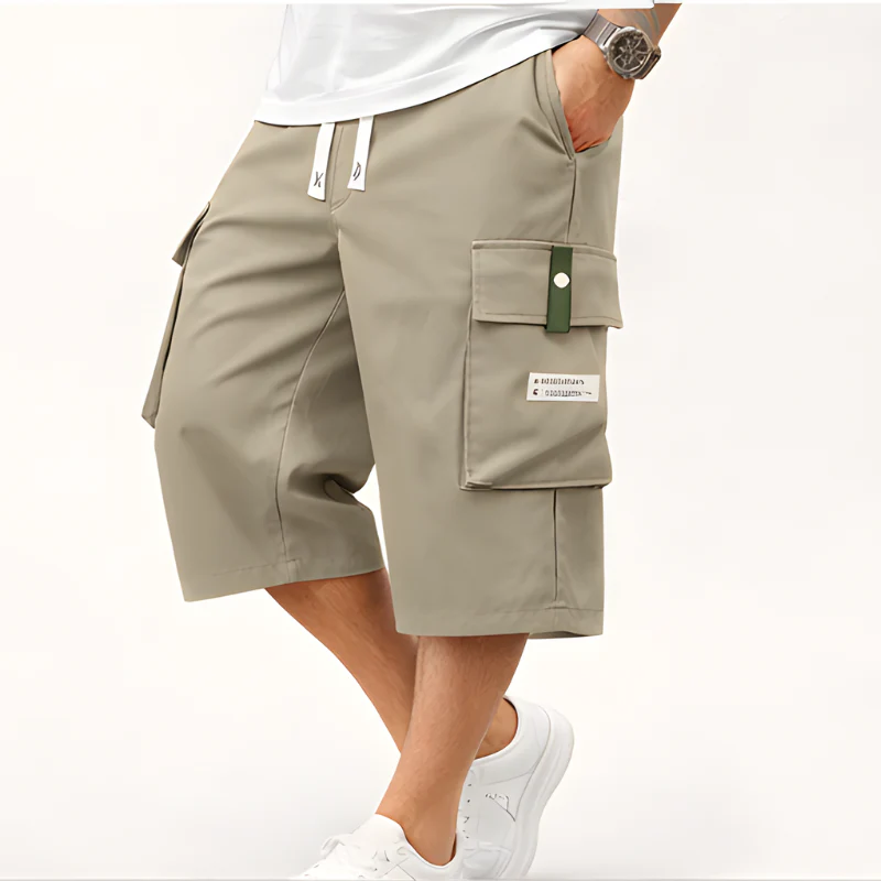 Haul™ – Elastic Drawstring Waist Cargo Shorts for Men + 50% OFF - Image 9