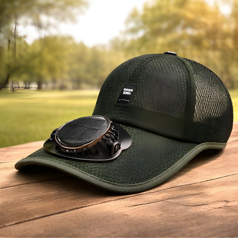 Heliowave™ – Solar-Powered Cooling Fan Baseball Cap with UPF50+ Sun Protection + 50% OFF - Image 6