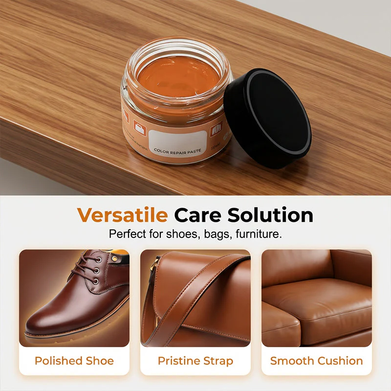 Hidewell™ – Waterproof Color-Restore Paste for Leather Shoes, Bags & Furniture + 50% OFF - Image 3