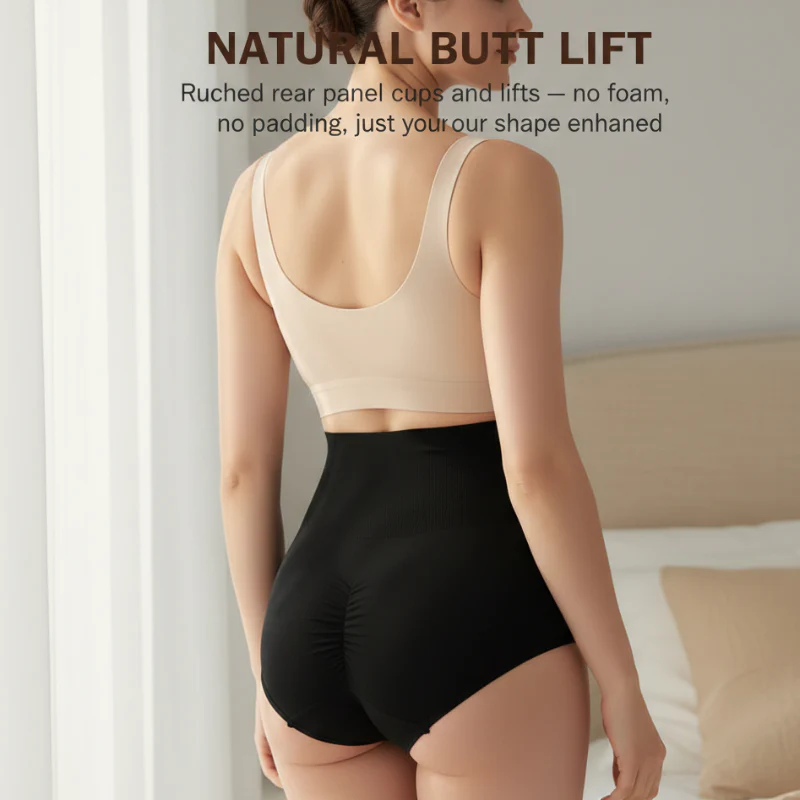 High Waist Tummy Control Shapewear Panties — Stay-Put Support Ribs, No Rolling + 50% OFF - Image 4