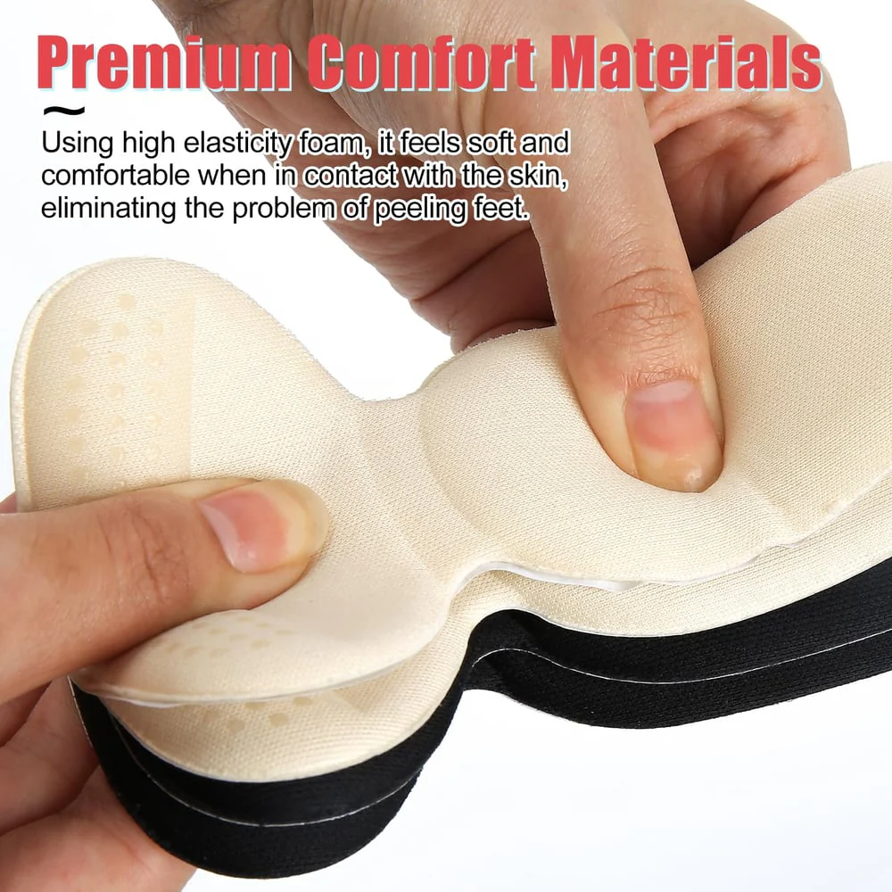 Hushstep™ – Cushioned Anti-Slip Heel Liners & Forefoot Pads + 1+1 FREE - Image 6