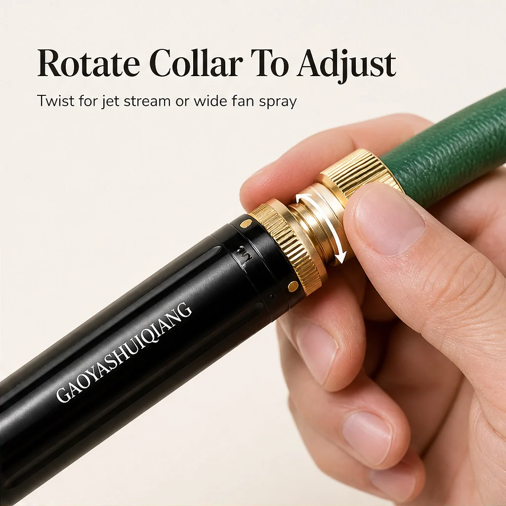 Hydroforge™ – Stainless Steel High-Pressure Jet Nozzle for Garden Hose + 50% OFF - Image 5