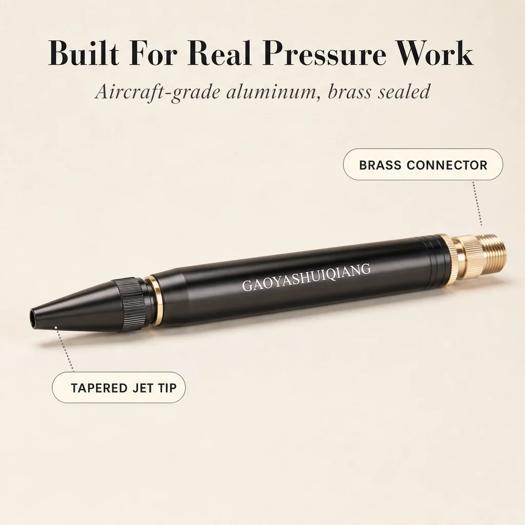 Hydroforge™ – Stainless Steel High-Pressure Jet Nozzle for Garden Hose + 50% OFF - Image 7