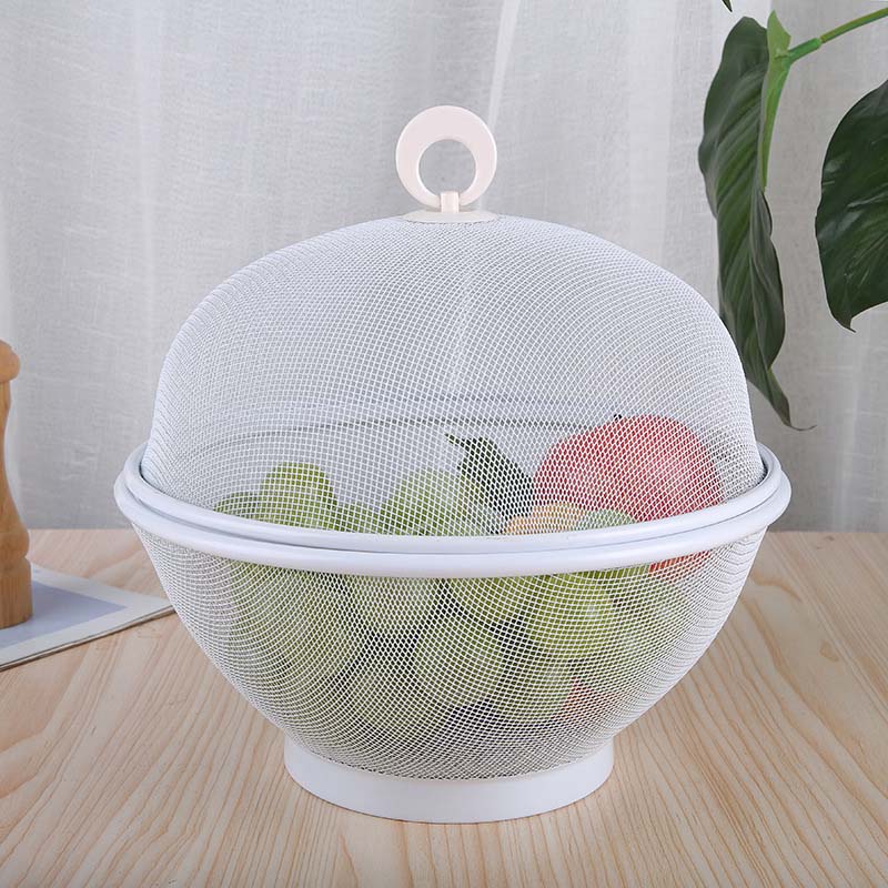 Larder™ – Breathable Mesh Fruit Basket with Lid & Built-In Colander + 50% OFF - Image 11