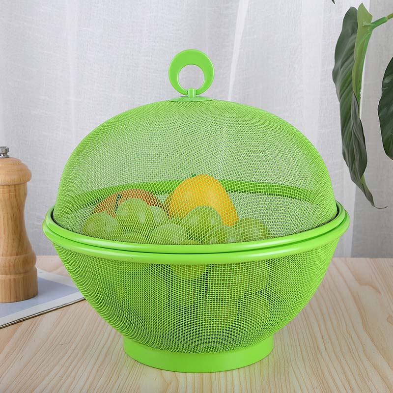 Larder™ – Breathable Mesh Fruit Basket with Lid & Built-In Colander + 50% OFF - Image 9