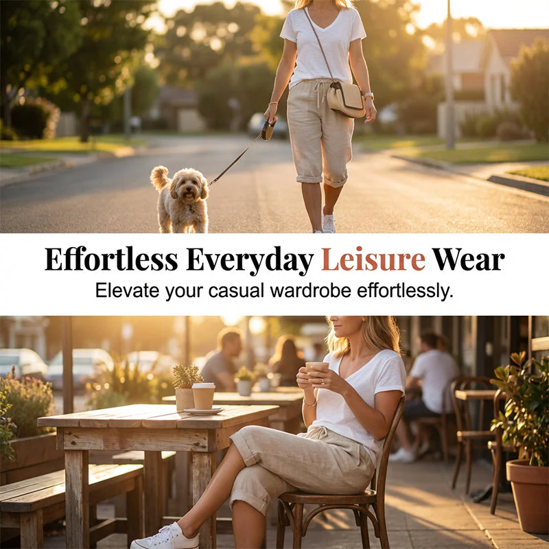 Linwood™ – Breathable Cotton-Linen Capris with Drawstring Waist & Deep Pockets + 50% OFF - Image 7