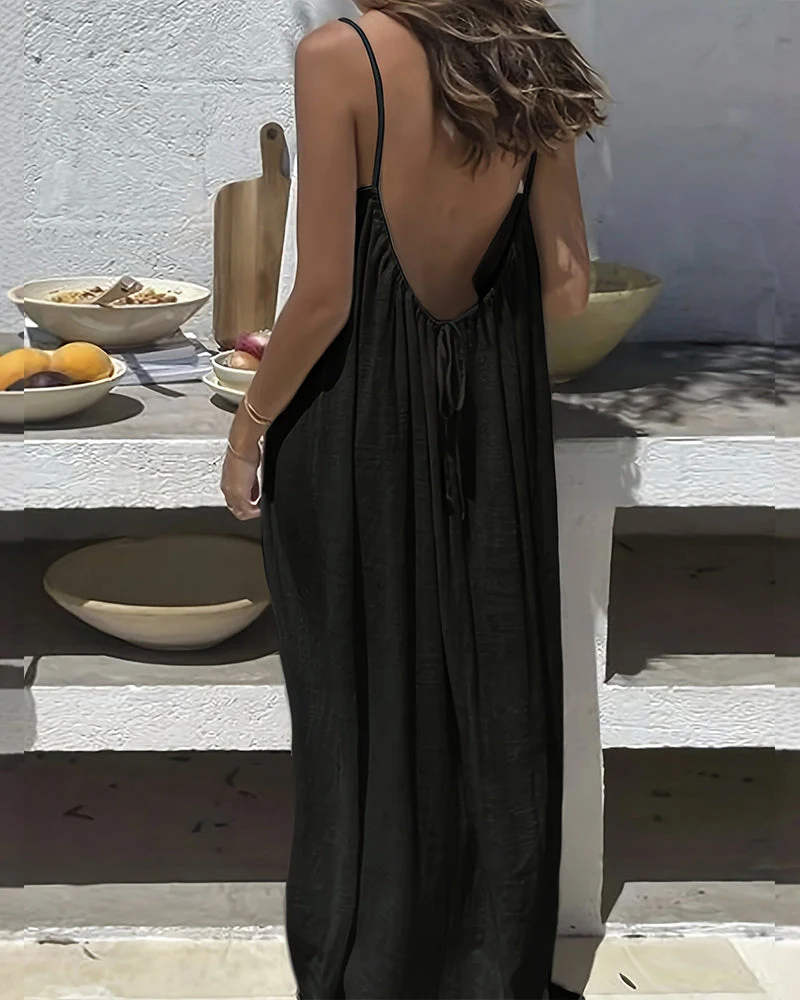 LuxeLoom Backless Cami - Effortless Allure in Seconds + 50% OFF - Image 2