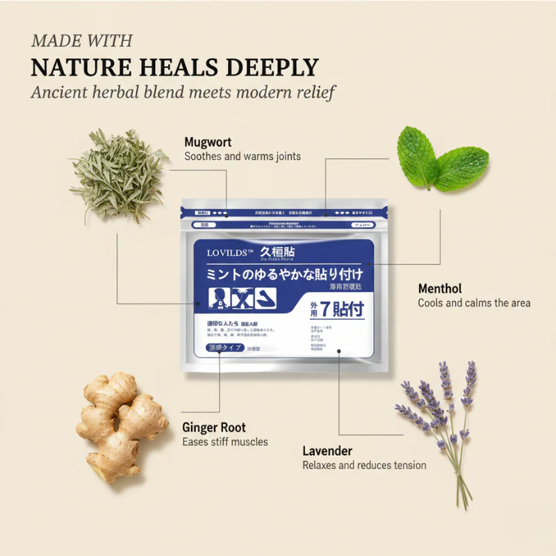 Mendwell™ – Herbal Self-Heating Pain Relief Patches + 50% OFF - Image 3