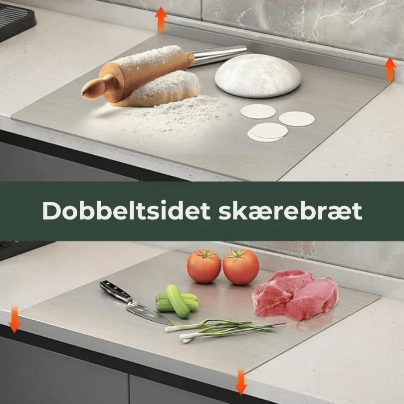 Mise⢠ā Non-Porous 316 Stainless Steel Cutting Board with Double-Sided Prep Surface + 50% OFF - Image 4