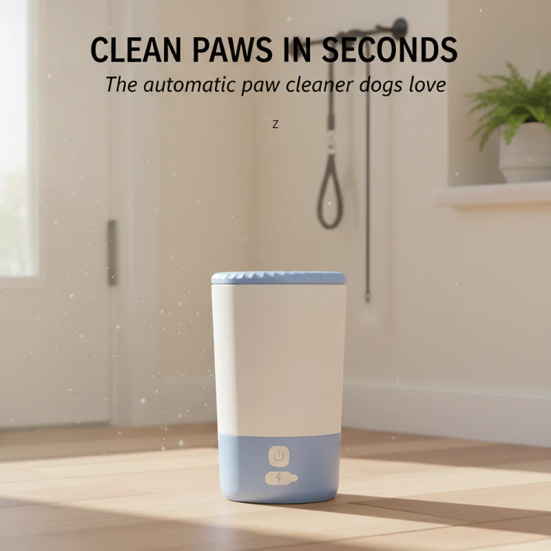 Mudwell™ – Automatic Electric Paw Cleaner for Dogs + 50% OFF