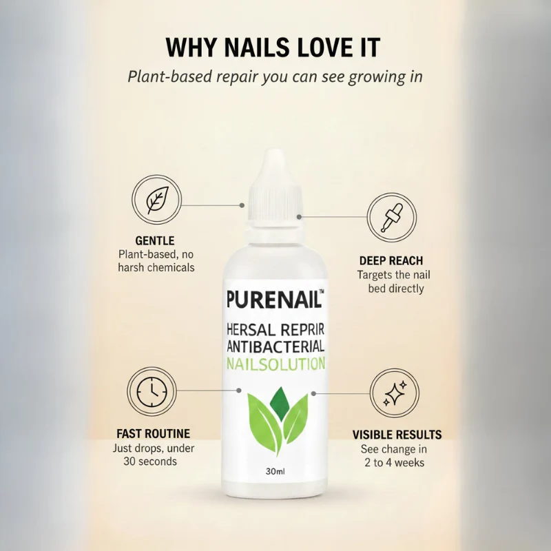 Nuvail™ – Herbal Antibacterial Nail Repair Solution (30ml) + 50% OFF - Image 2