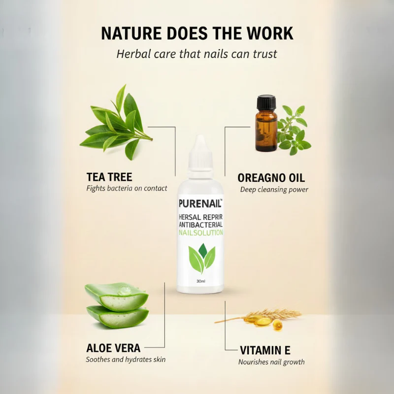 Nuvail™ – Herbal Antibacterial Nail Repair Solution (30ml) + 50% OFF - Image 3