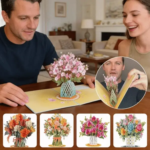 Bloomfold™ – 3D Pop-Up Mother's Day Card with Hidden Note Slot & Luxury Envelope + 1+1 FREE - Image 11