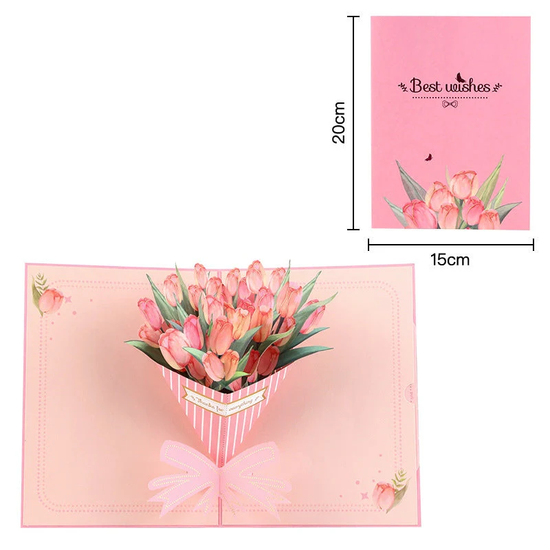 Bloomfold™ – 3D Pop-Up Mother's Day Card with Hidden Note Slot & Luxury Envelope + 1+1 FREE - Image 25