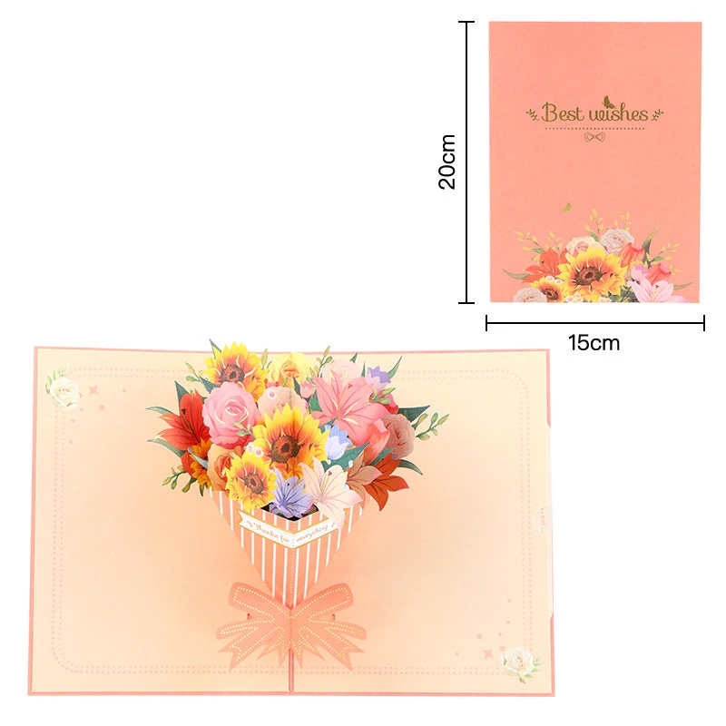 Bloomfold™ – 3D Pop-Up Mother's Day Card with Hidden Note Slot & Luxury Envelope + 1+1 FREE - Image 26