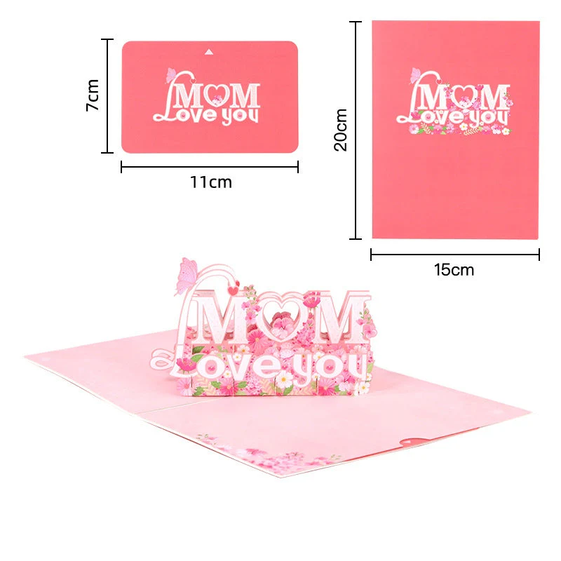 Bloomfold™ – 3D Pop-Up Mother's Day Card with Hidden Note Slot & Luxury Envelope + 1+1 FREE - Image 6