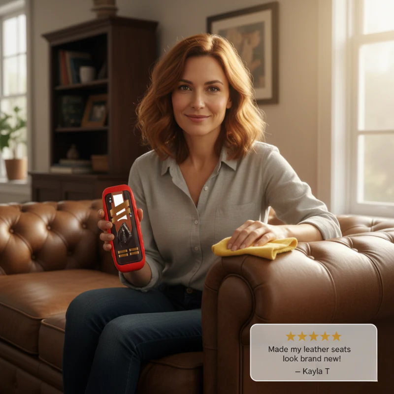 Patina™ – 2-in-1 Leather Cleaner & Conditioner with Lanolin + 50% OFF - Image 5