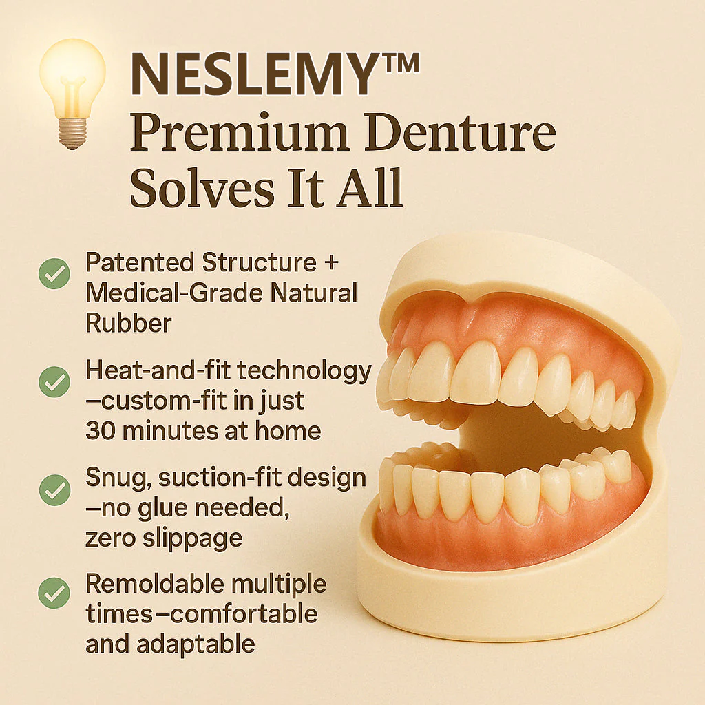 InstaFit™ Comfort Dentures - Get a Secure, Natural Smile You Mold at Home - Image 3