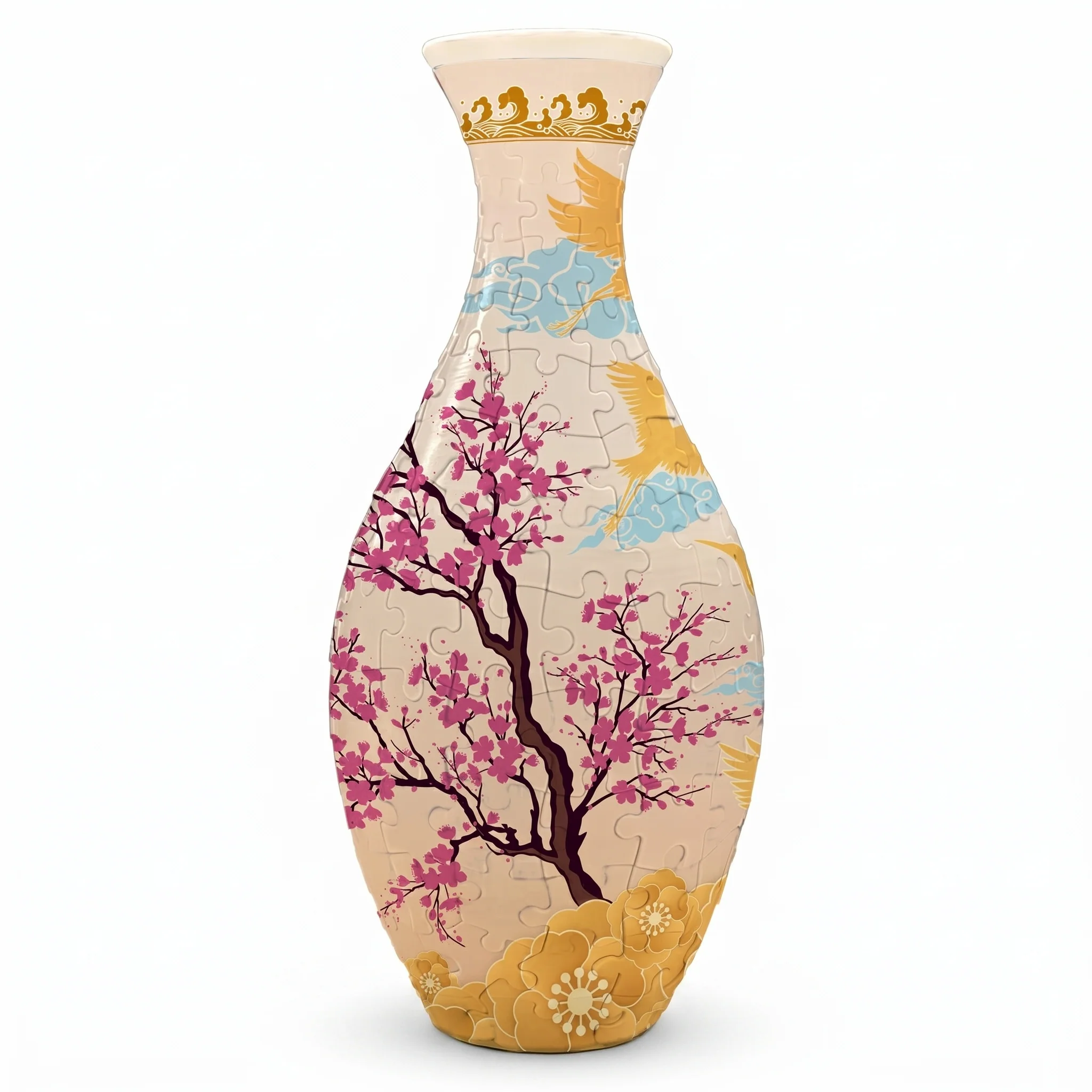 Petalcraft™ – DIY 3D Puzzle Vase with Built-In Water Reservoir for Real Flowers + 50% OFF - Image 12