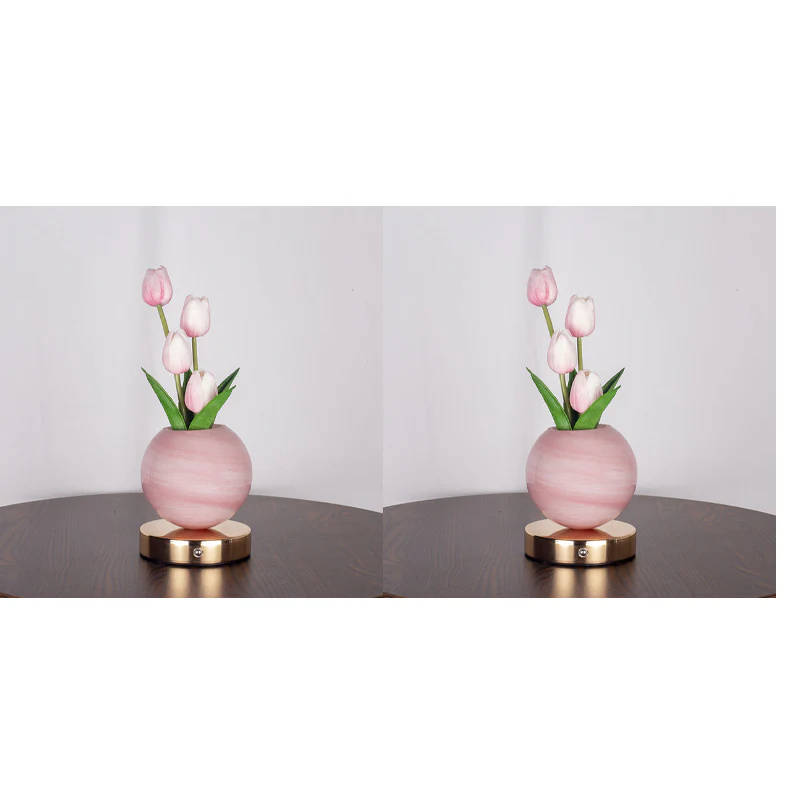 Petalune™ – Glass Globe Tulip Bouquet Night Light with Soft Warm Glow + 50% OFF - Image 15