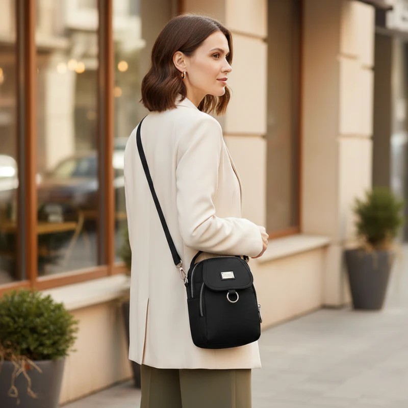 Portavelle™ – Waterproof Multi-Pocket Oxford Crossbody Bag + 50% OFF - Image 2