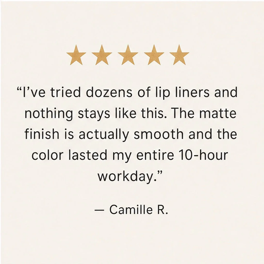 Pouté™ – Velvet Matte Lip Liner Set | 12 Smudge-Proof Shades + 50% OFF - Image 12