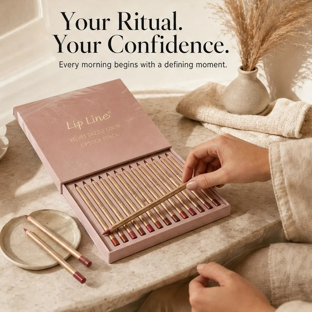 Pouté™ – Velvet Matte Lip Liner Set | 12 Smudge-Proof Shades + 50% OFF - Image 2
