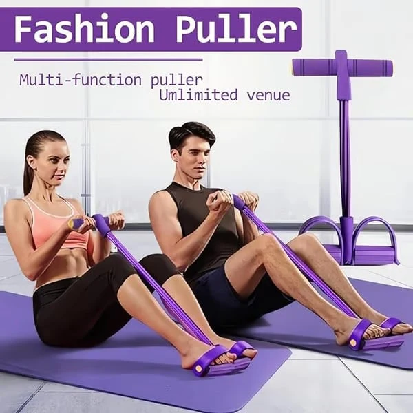 Pulseform™ – Adjustable 4-Tube Full-Body Pedal Resistance Trainer + 50% OFF - Image 3