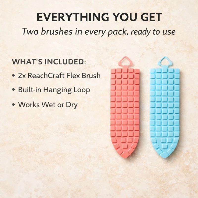ReachCraft™ – Flexible Cleaning Brush for Tight Spots, Laundry & Home Surfaces + 50% OFF - Image 5