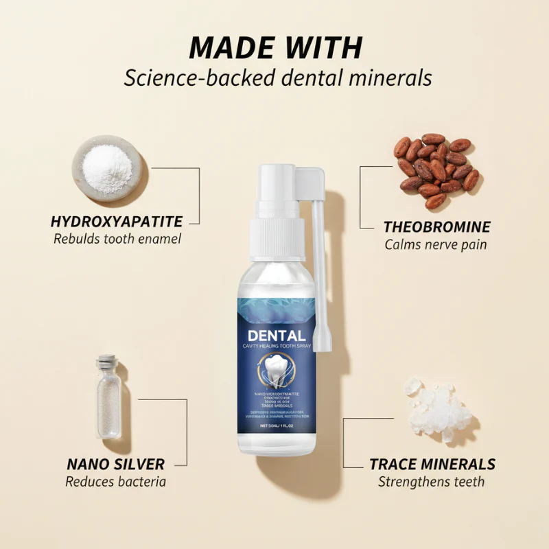 Remora™ – Hydroxyapatite Enamel Repair & Sensitivity Relief Oral Spray + 50% OFF - Image 3