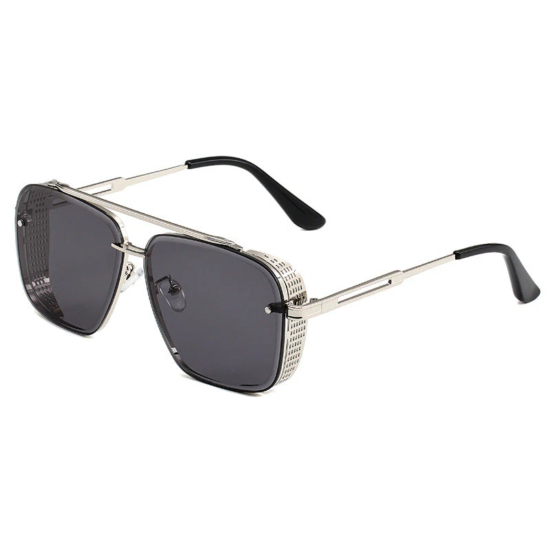 Rivett™ – Double Bridge UV400 Metal Frame Sunglasses + 50% OFF - Image 12