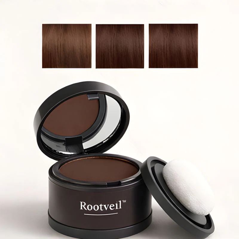 Rootveil™ – Instant Root Cover & Grey Touch-Up Powder with Built-In Mirror + 50% OFF - Image 11