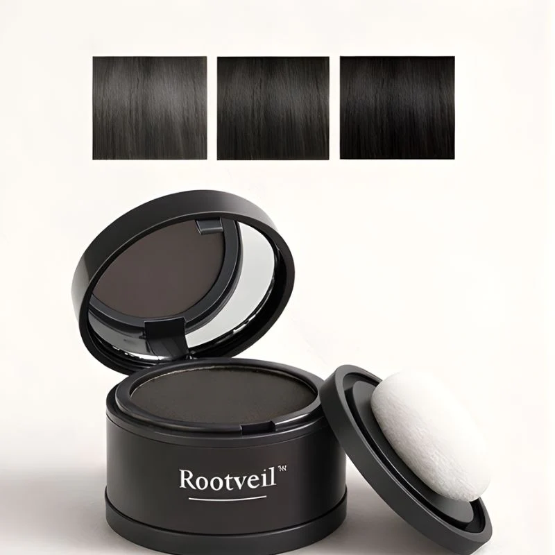 Rootveil™ – Instant Root Cover & Grey Touch-Up Powder with Built-In Mirror + 50% OFF - Image 6