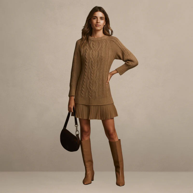 SilhouetteKnit - The Instant-Slimming Sweater Dress + 50% OFF - Image 4