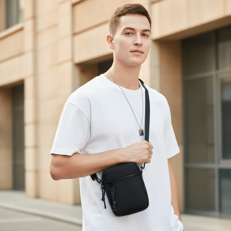 Slatepack™ – 4-Pocket Compact Crossbody Bag for Men + 50% OFF - Image 3