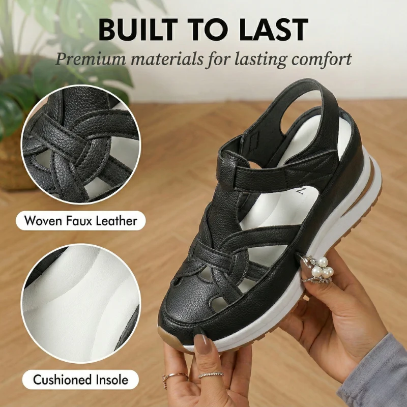 Soléase™ – Supportive Comfort Wedge Sandals for Women + 50% OFF - Image 5