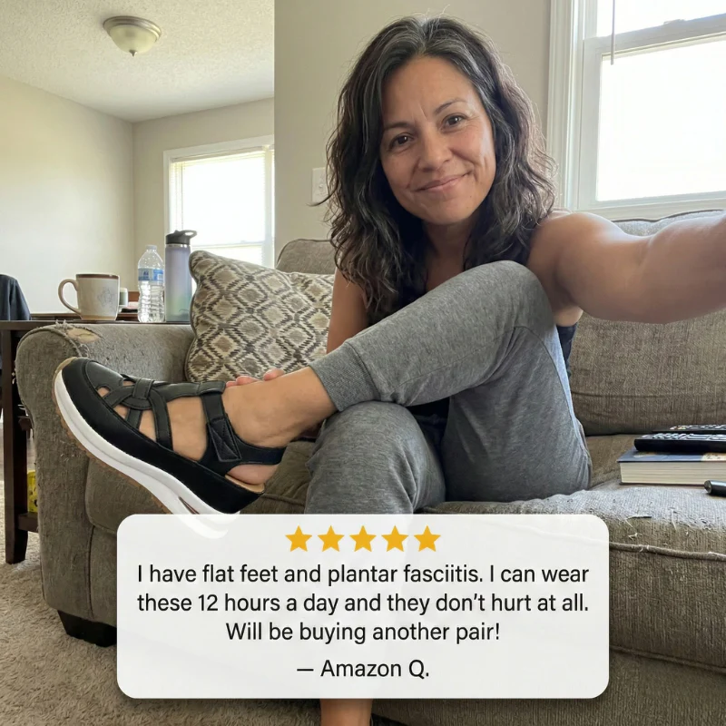 Soléase™ – Supportive Comfort Wedge Sandals for Women + 50% OFF - Image 6