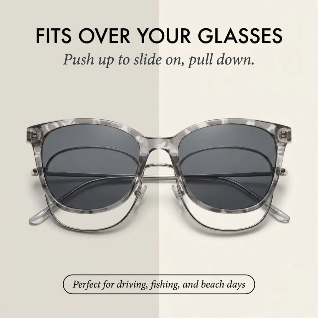 Solenne™ – Polarized UV400 Fit-Over Cat-Eye Sunglasses + 1+1 FREE - Image 5
