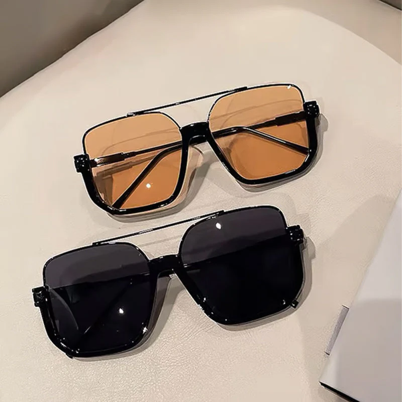 Solette™ – Oversized Retro Tinted-Lens Sunglasses + 50% OFF