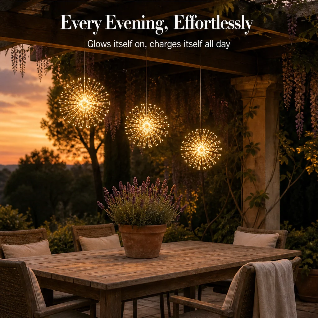 Sparkfern™ – Solar-Powered Firework String Lights for Yard & Patio + 50% OFF - Image 6