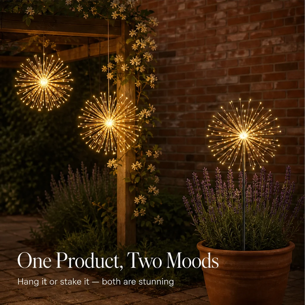 Sparkfern™ – Solar-Powered Firework String Lights for Yard & Patio + 50% OFF - Image 7