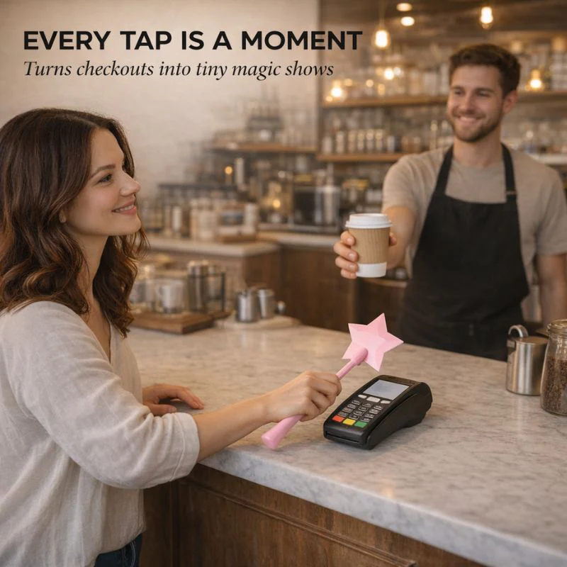 Sparkwand™ – Star Wand Tap-to-Pay Card Holder + 50% OFF - Image 3