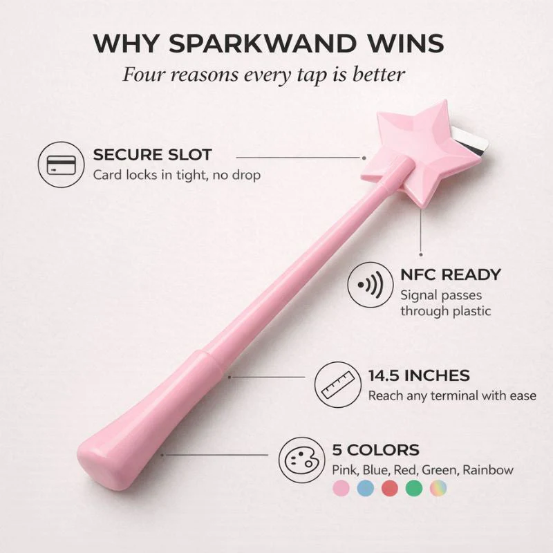 Sparkwand™ – Star Wand Tap-to-Pay Card Holder + 50% OFF - Image 4