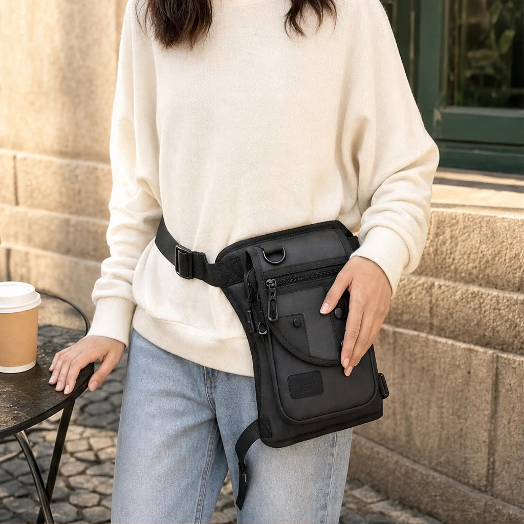 Strider™ – 3-in-1 Convertible Tactical Hip & Crossbody Bag, Water-Resistant Oxford + 50% OFF - Image 2