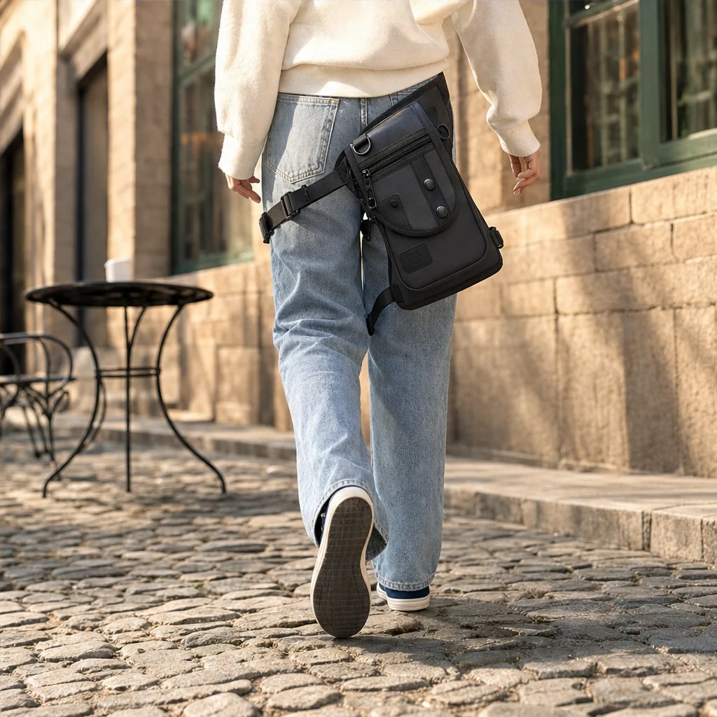 Strider™ – 3-in-1 Convertible Tactical Hip & Crossbody Bag, Water-Resistant Oxford + 50% OFF - Image 3