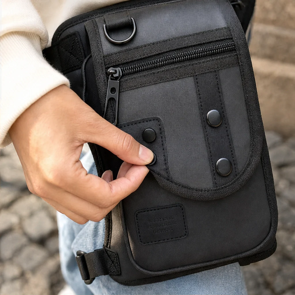 Strider™ – 3-in-1 Convertible Tactical Hip & Crossbody Bag, Water-Resistant Oxford + 50% OFF - Image 4