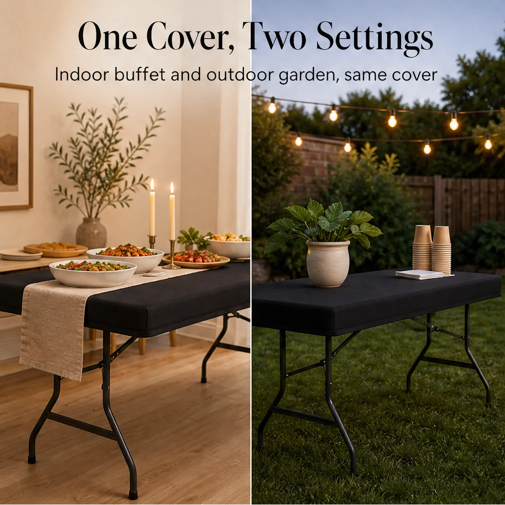 Tablecroft™ – Stretch-Fit Waterproof Elastic-Edge Table Cover + 50% OFF - Image 5