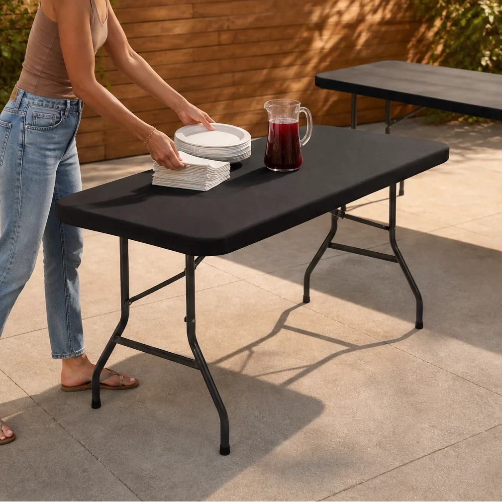 Tablecroft™ – Stretch-Fit Waterproof Elastic-Edge Table Cover + 50% OFF - Image 8