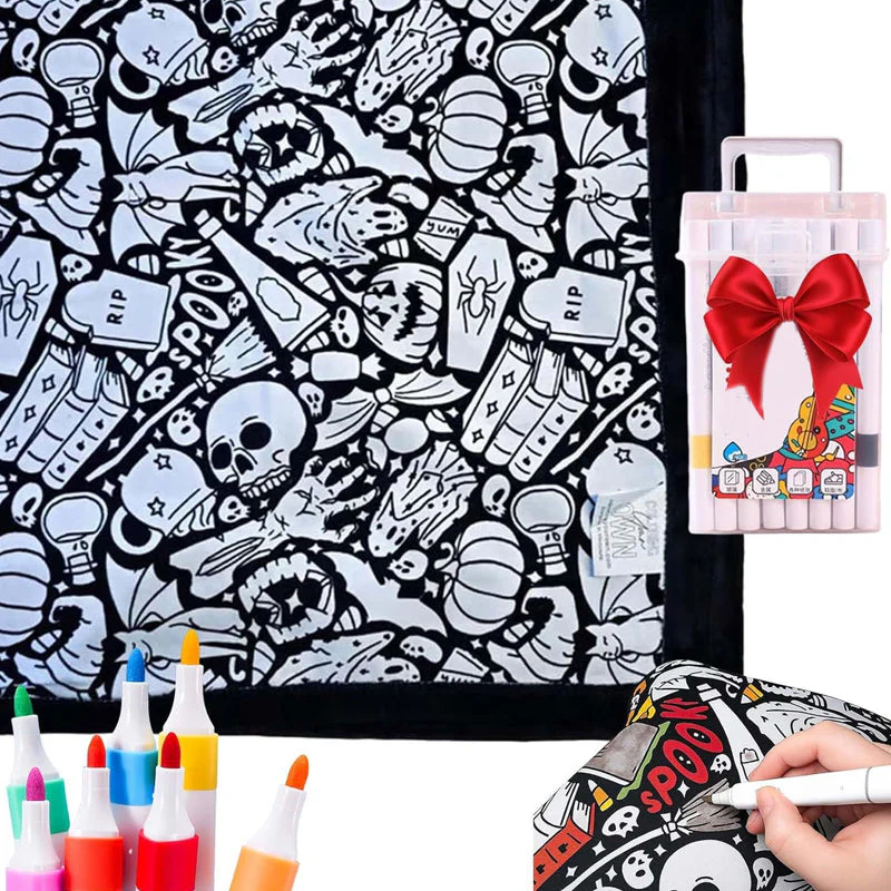 The ArtFlow Coloring Blanket - Personalized Comfort & Creativity + 50% OFF - Image 11